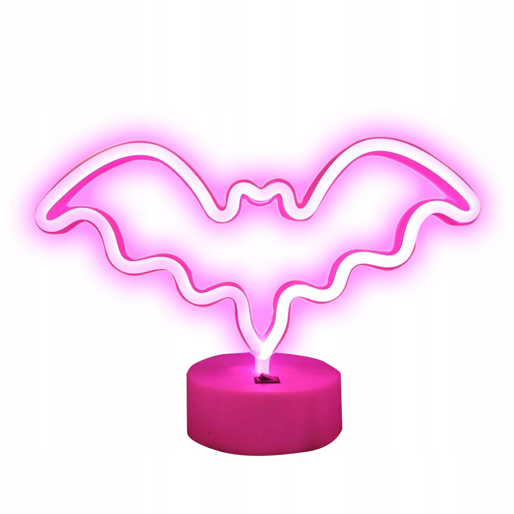 

Lampka Led Neon Batman Nietoperz Usb/baterie