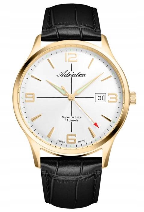 Nové Originální Pánské hodinky Adriatica A8331.1253M, mechanické, klasické