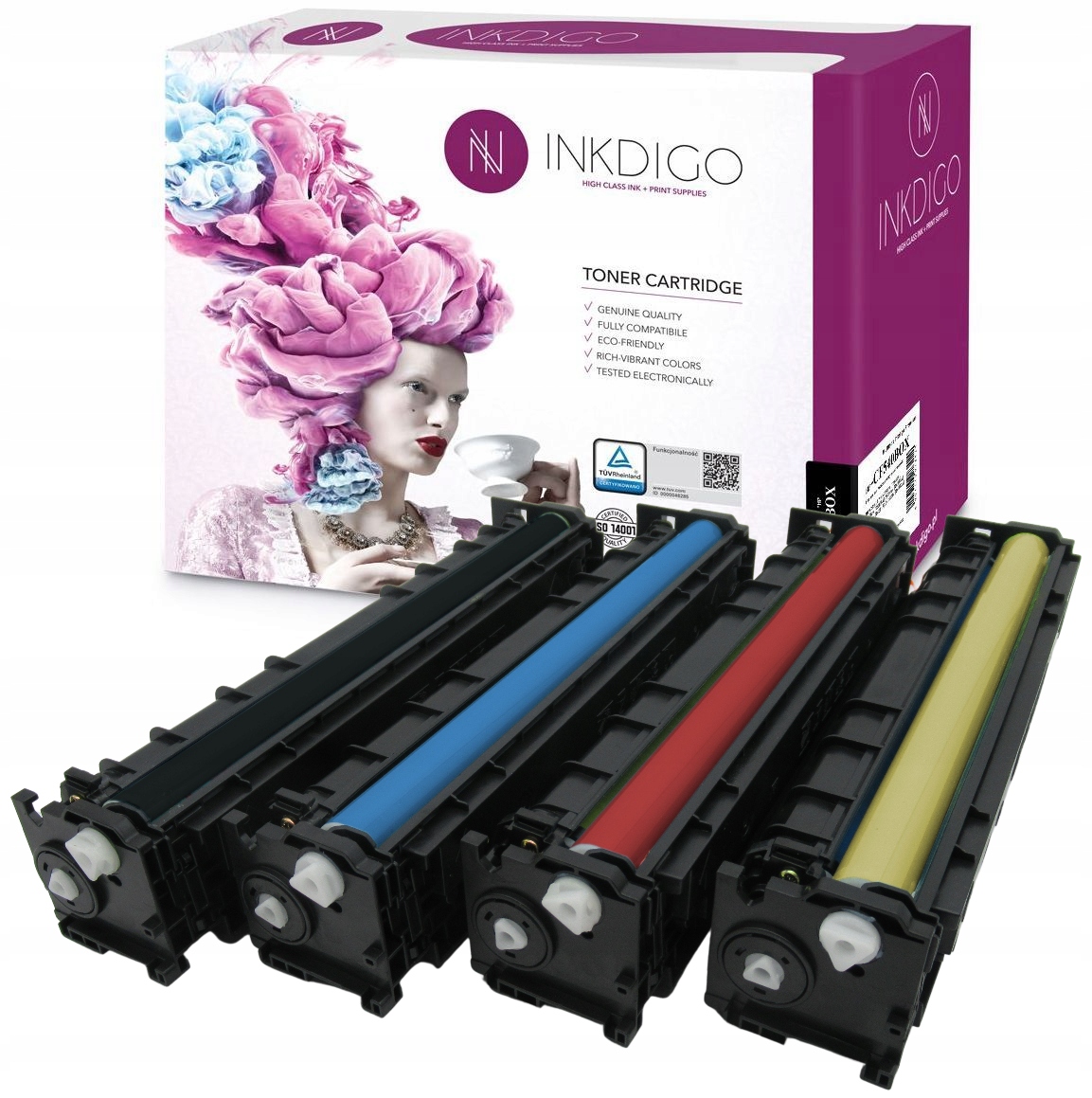 4x TONER DO HP COLOR LASERJET PRO MFP M281FDW