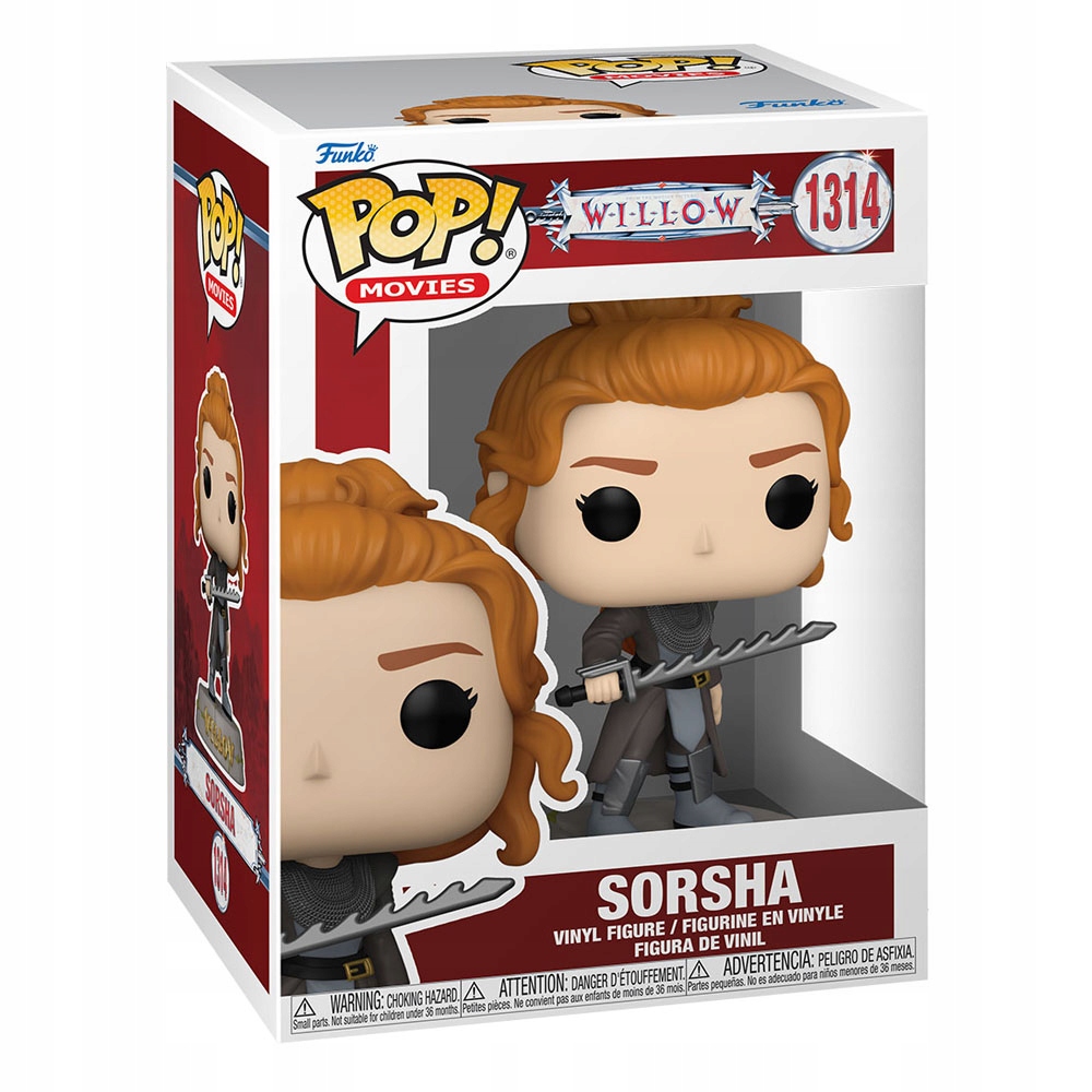 2x Funko Pop! Willow Sorsha 1314 figurka