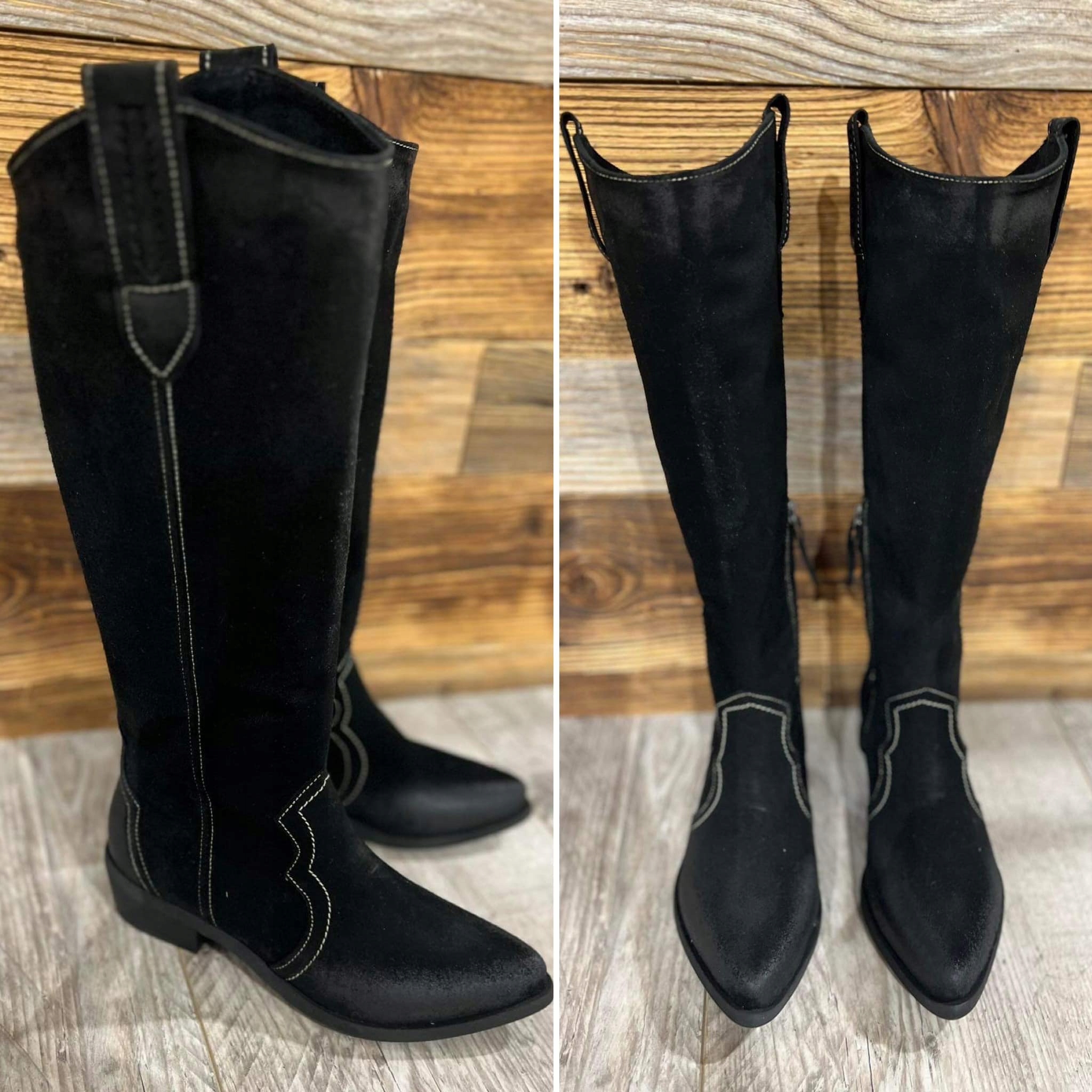 kowbojki kozaki damskie BY O LA LA skóra 37 Marka inna