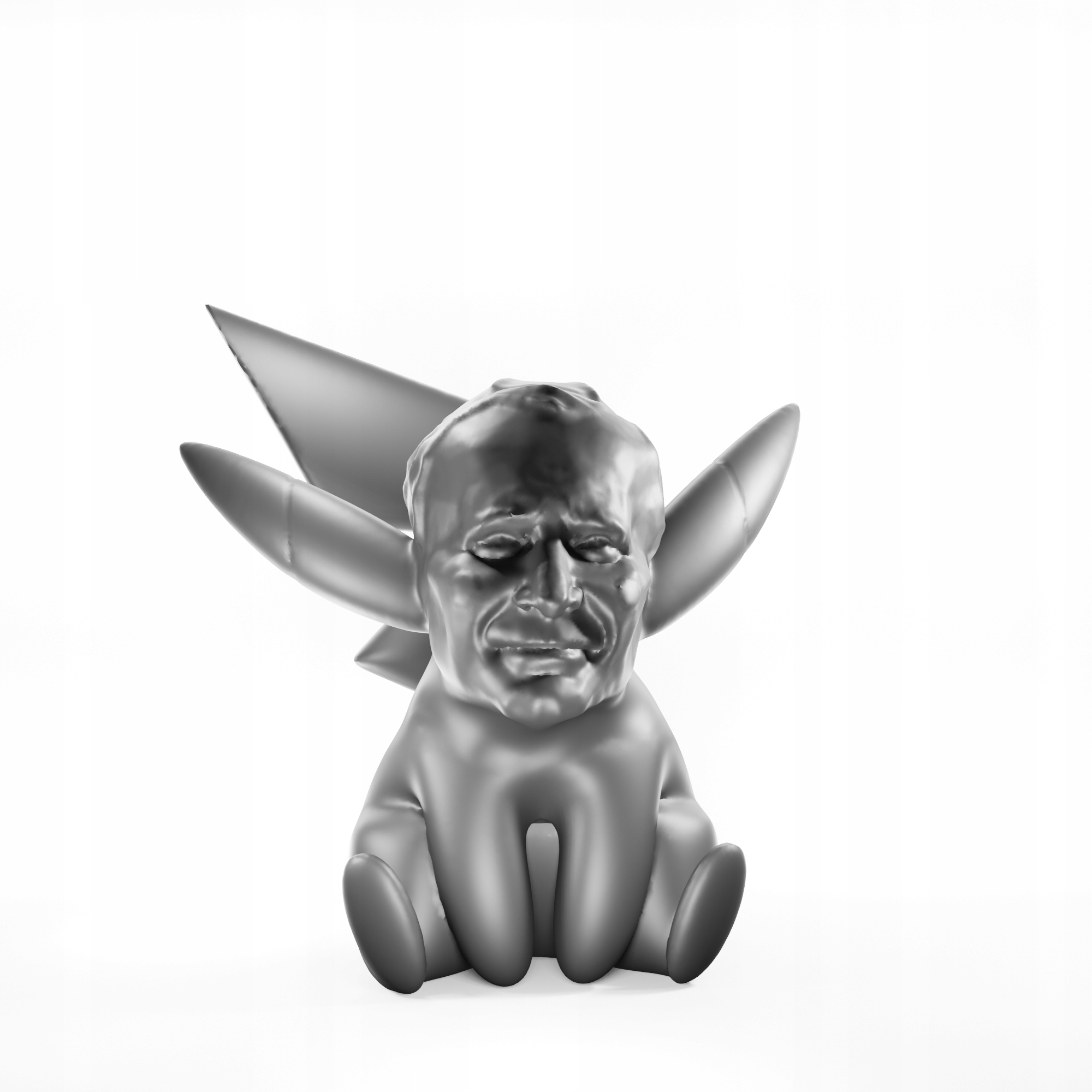 FIGURKA RPG - SERIA PAPAJMON - PIKAWEŁ xD - SZARY 25 MM