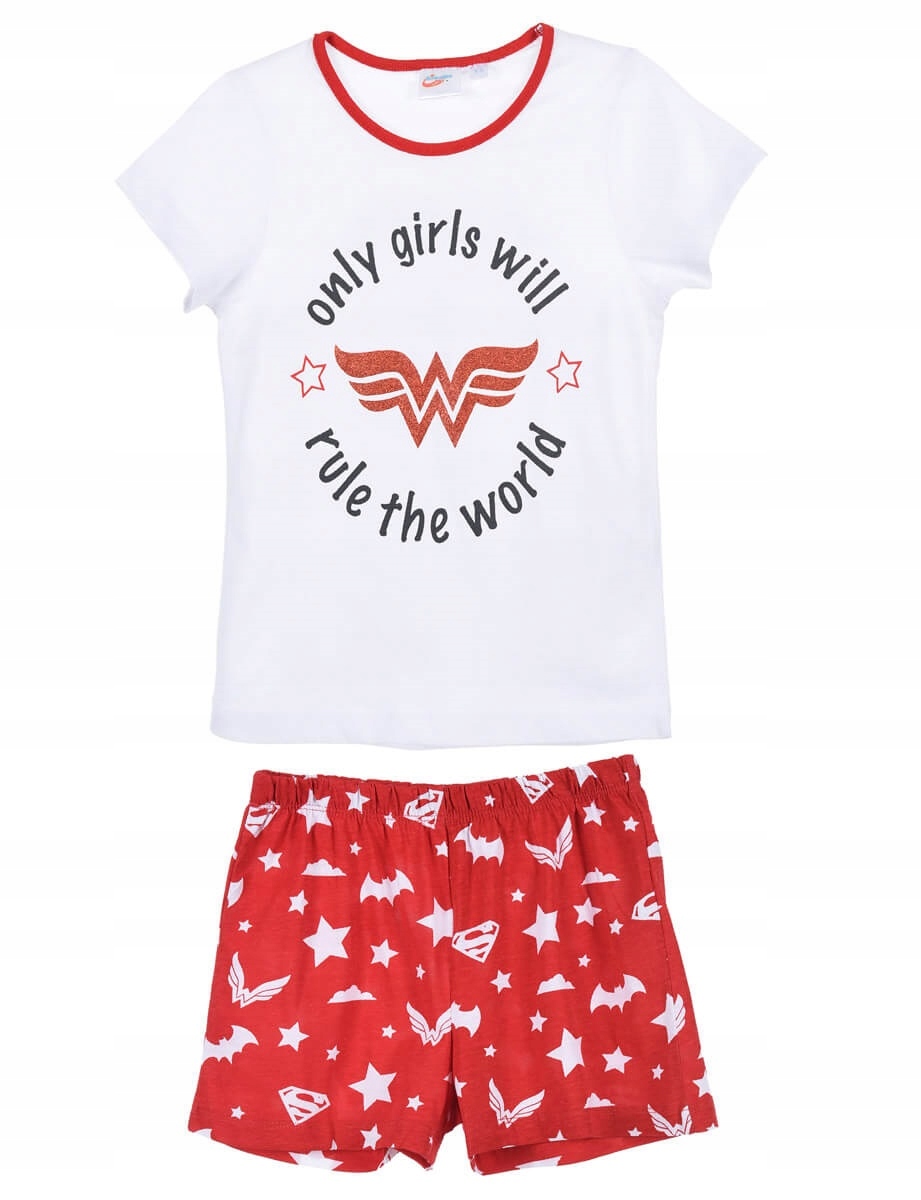 

Dwuczęściowa piżama dziewczęca DC Superhero Girls