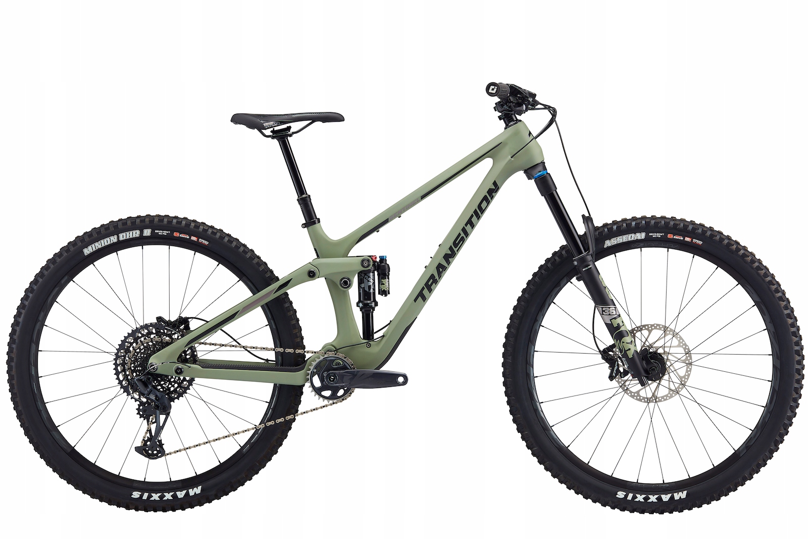 rower Transition Sentinel GX, carbon, L, misty green