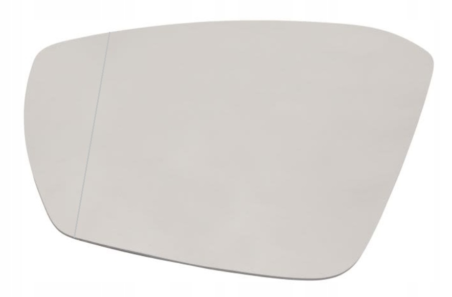 Volkswagen T-roc sklo, vložka levého zrcátka Nová