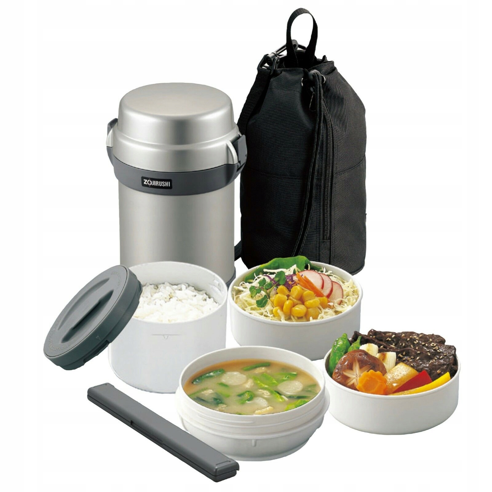 

Termos obiadowy lunch box Zojirushi SL-JAF14-SA