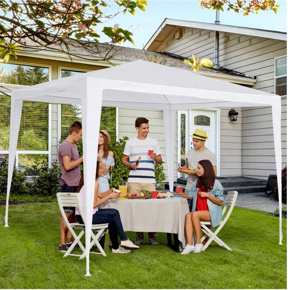 PAWILON OGRODOWY NAMIOT HANDLOWY 2,4x2,4 m BIAŁY ALTANA PRZECIWSŁONECZNA Producent Holla Garden