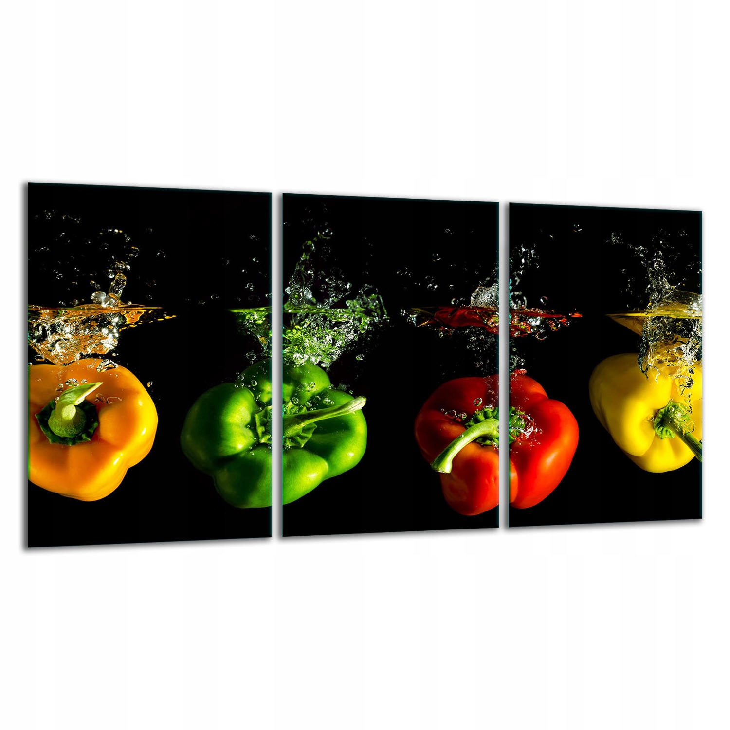 7v1 Skleněná Krájecí Deska 3x 30x52 Paprika