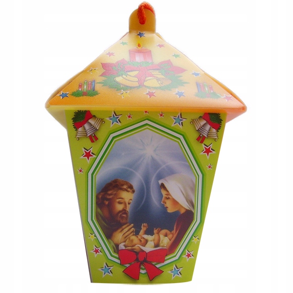 LAMPION RORATY DLA DZIECKA adwentowy z kolorowym światłem