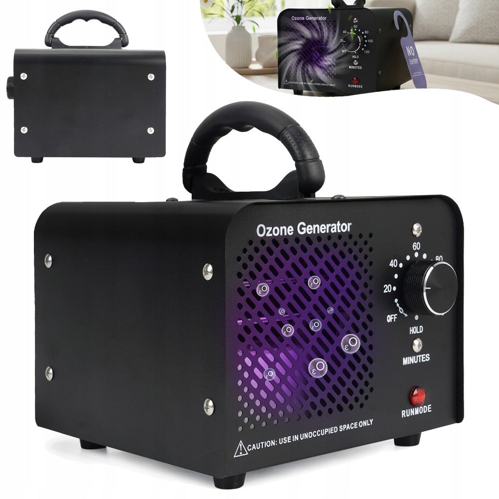 Generátor Ozonu 30000 Mg/h, Čistič Vzduchu 85 W Až 200 M3 Do Místnosti