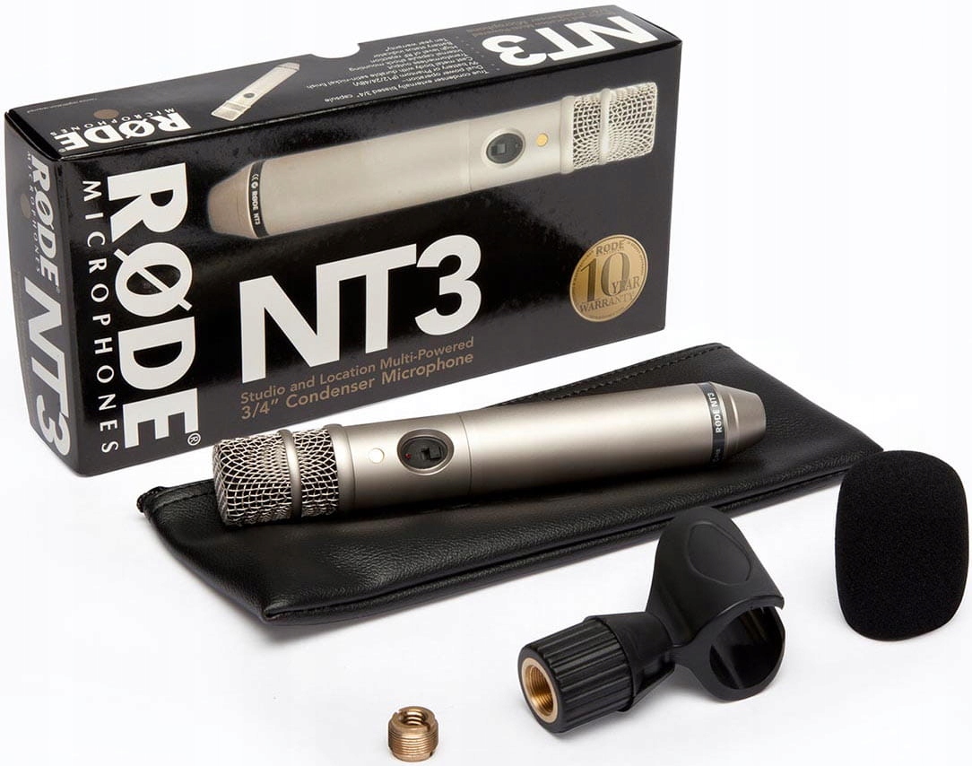 Mikrofon Pojemnościowy - Rode NT 3 Marka Røde