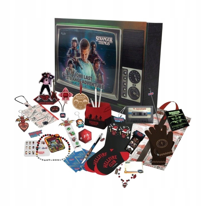 Stranger Things Adventný Kalendár 24 Darčekov Deluxe Cinereplicas Hračky