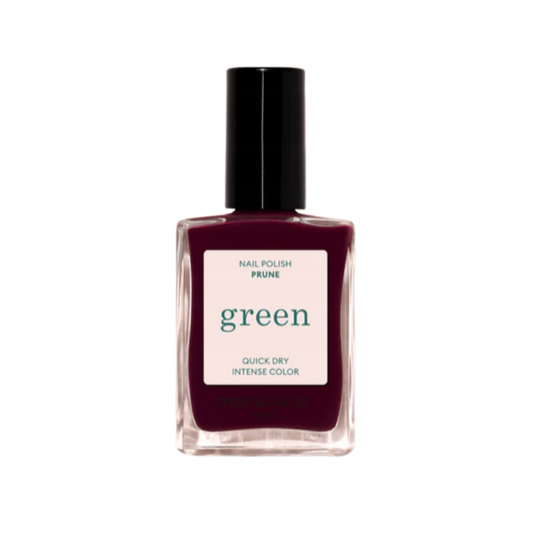 Manucurist Green Lak na nehty Prune (Hluboká švestková červená) 15 ml