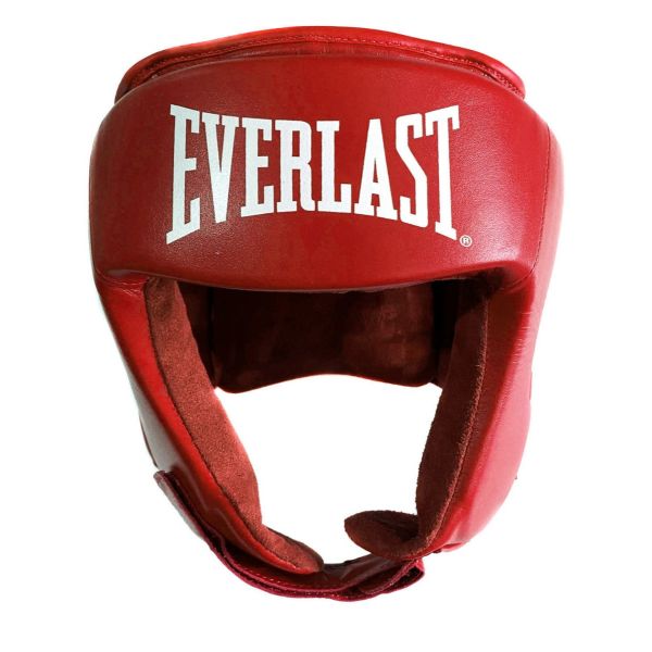 Everlast Boxerská přilba Amateur Competition Headgear Červená Velikost ,,s''