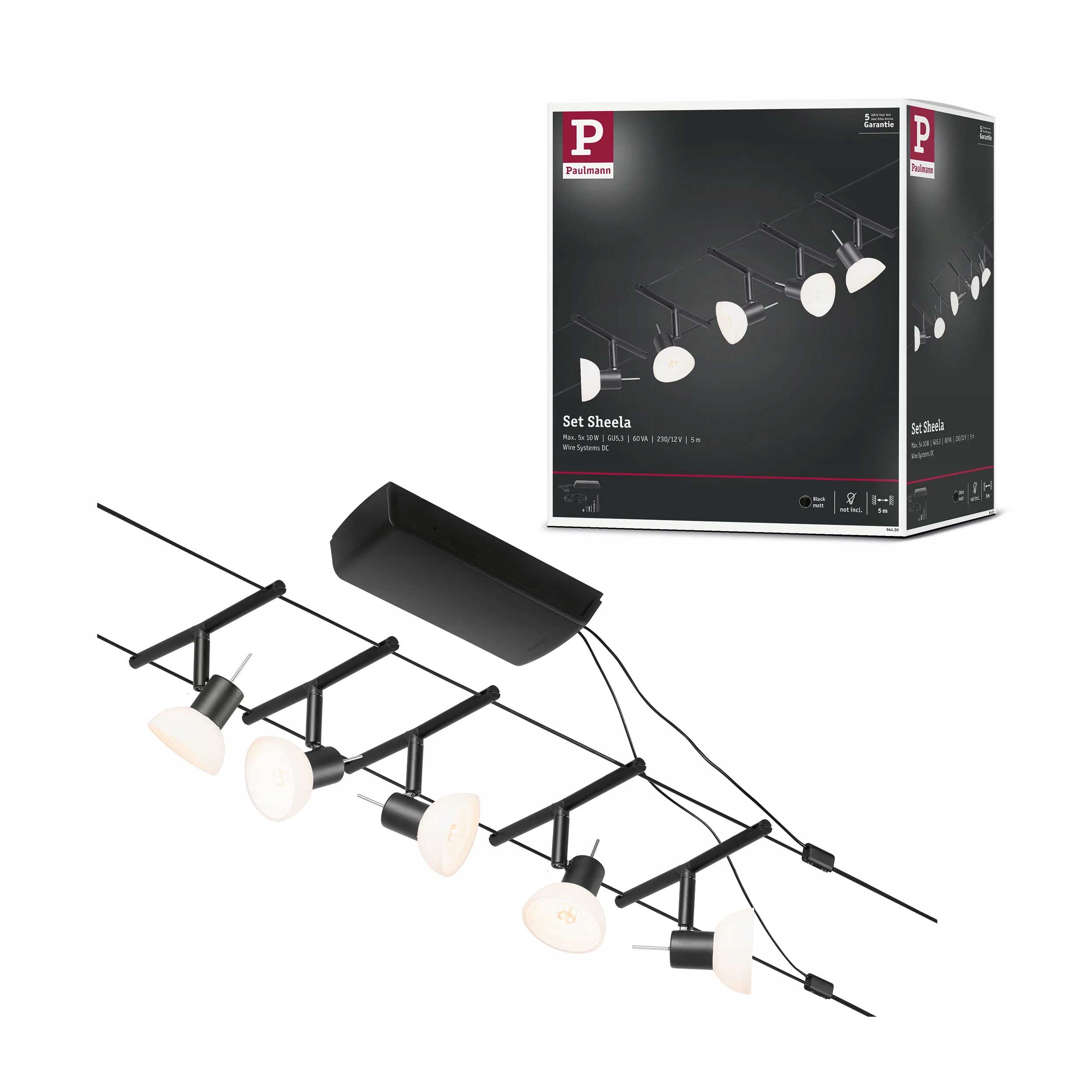 Paulmann CorDuo System kablowy Sheela Basic Set