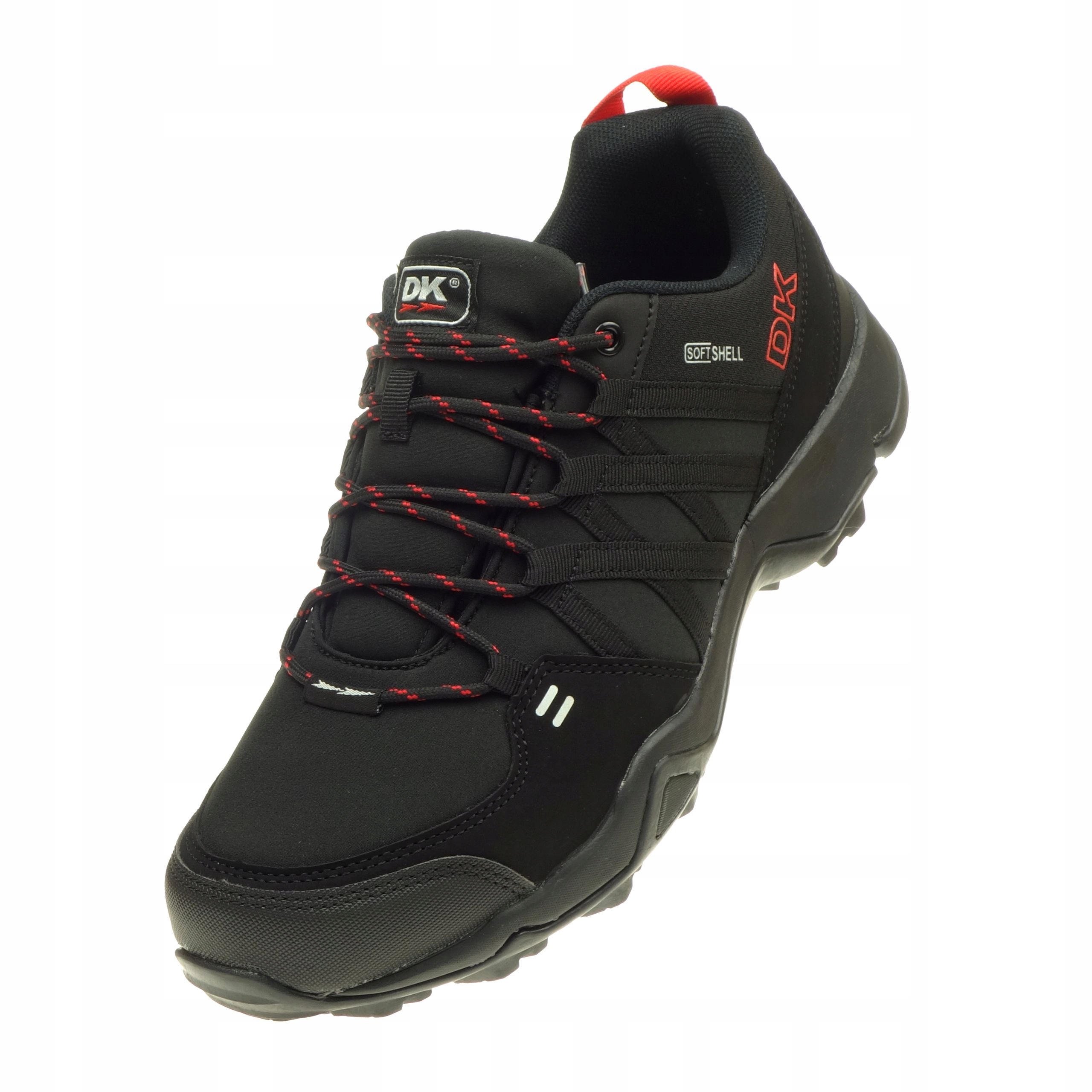 Buty Męskie Trekkingowe DK VB17282 SWAT SoftShell OUTDOOR Blk/Red 44 Model DK SWAT
