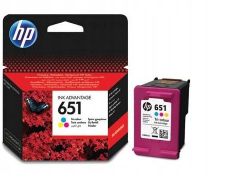

Tusz Hp C2P11AE 651 Kolorowy