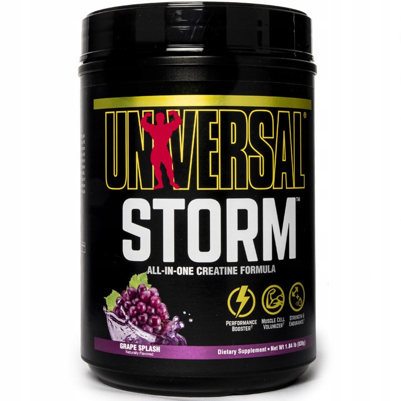 Universal Storm 750g Síla Hmotnost Pumpa Aakg Citrulin Energie