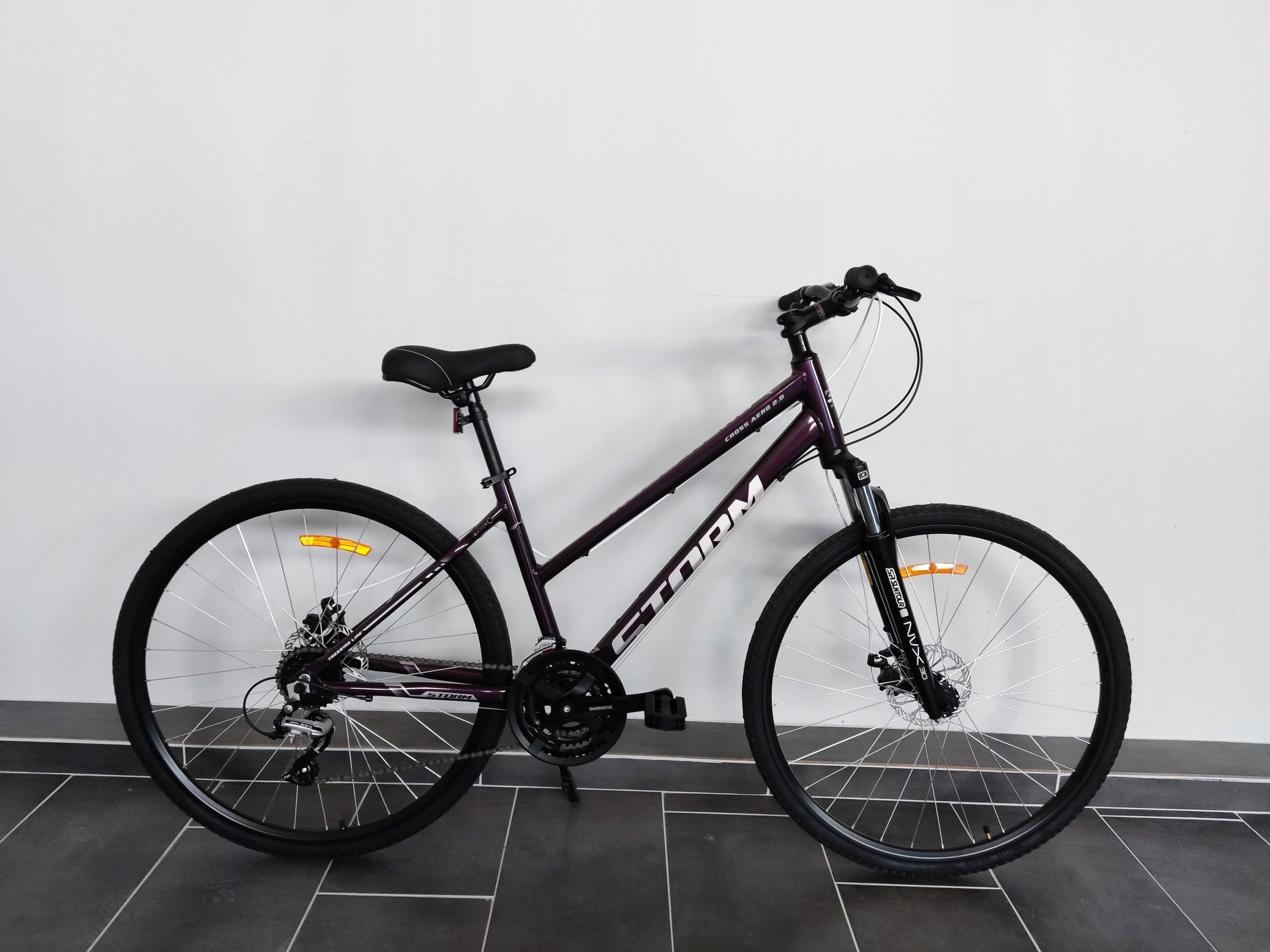 ROWER STORM CROSS AERO 2.0 DISC SHIMANO ACERA 8X