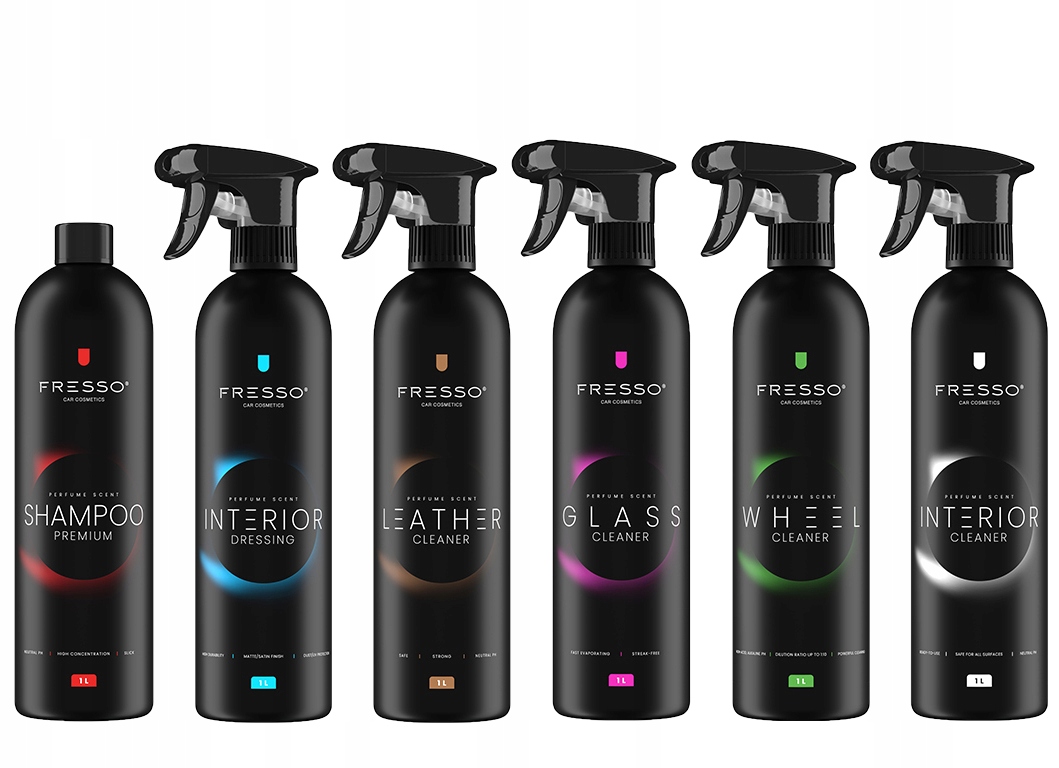 Fresso Zestaw kosmetyków do Auta Detailingu 1L