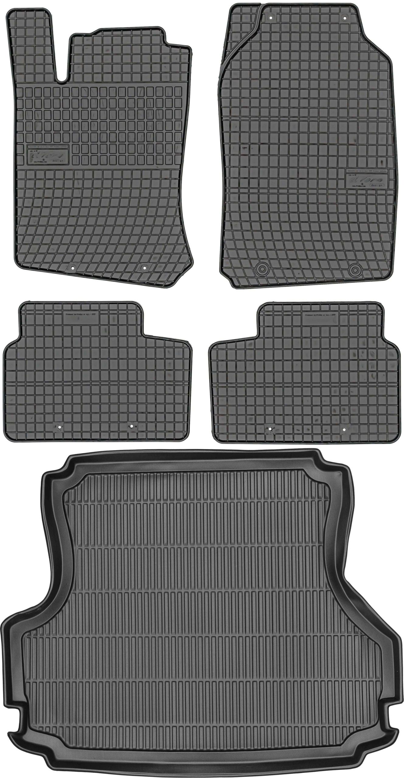 Opel Vectra B Kombi 95-03 Gumové rohože rohož