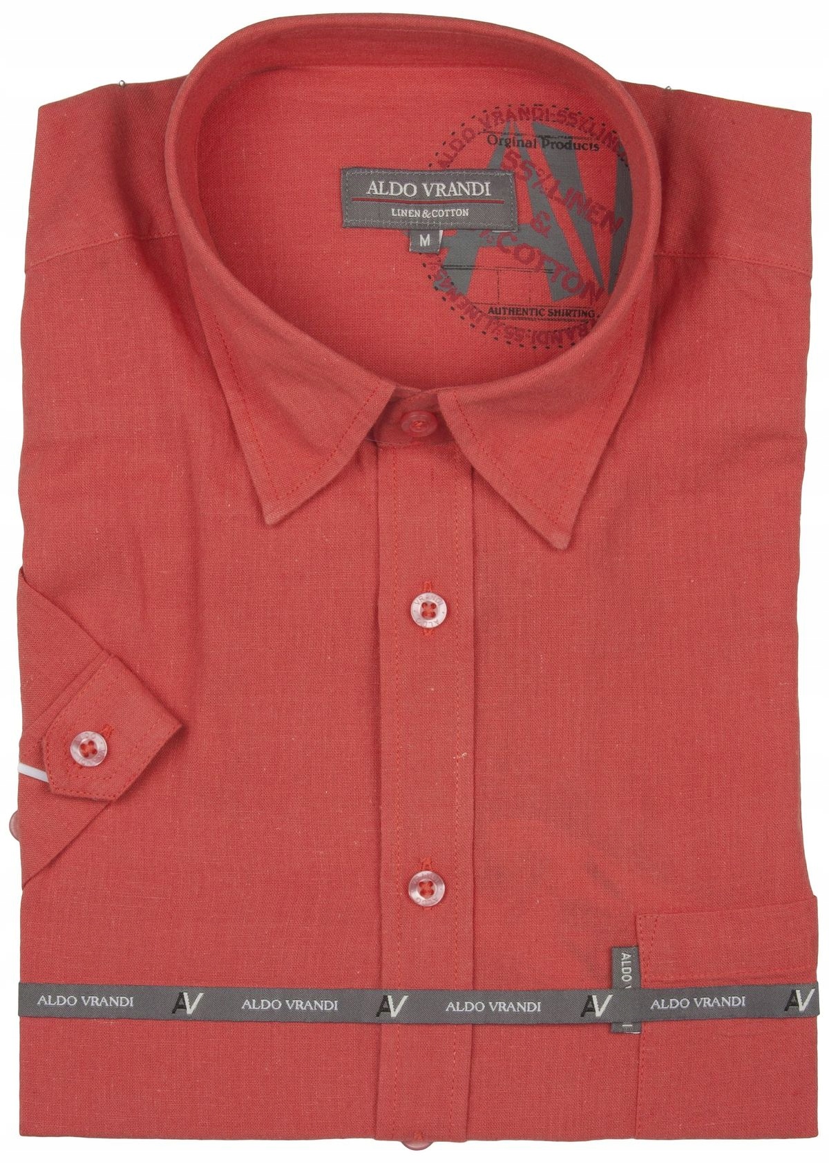 

Lniana koszula AldoVrandi_XL_43/44_kl_124