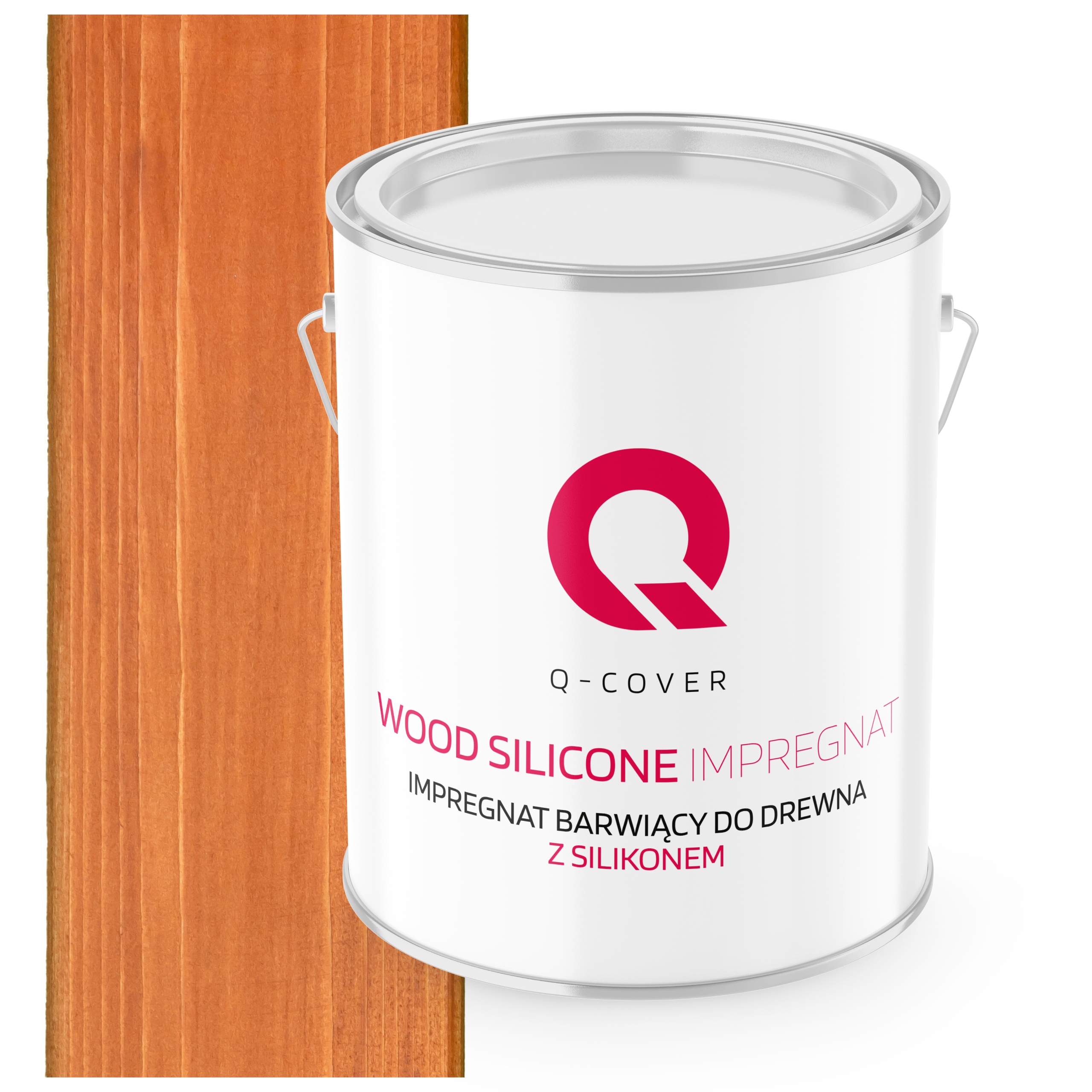 Impregnat Do Drewna Barwiący Z Silikonem Chron Kolor Trwały Teak 2,5L Uv