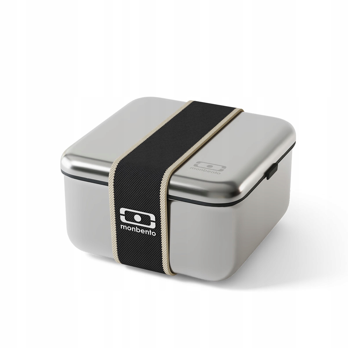 Lunchbox bento Monbento Sense L 1L nerezová ocel Black Onyx