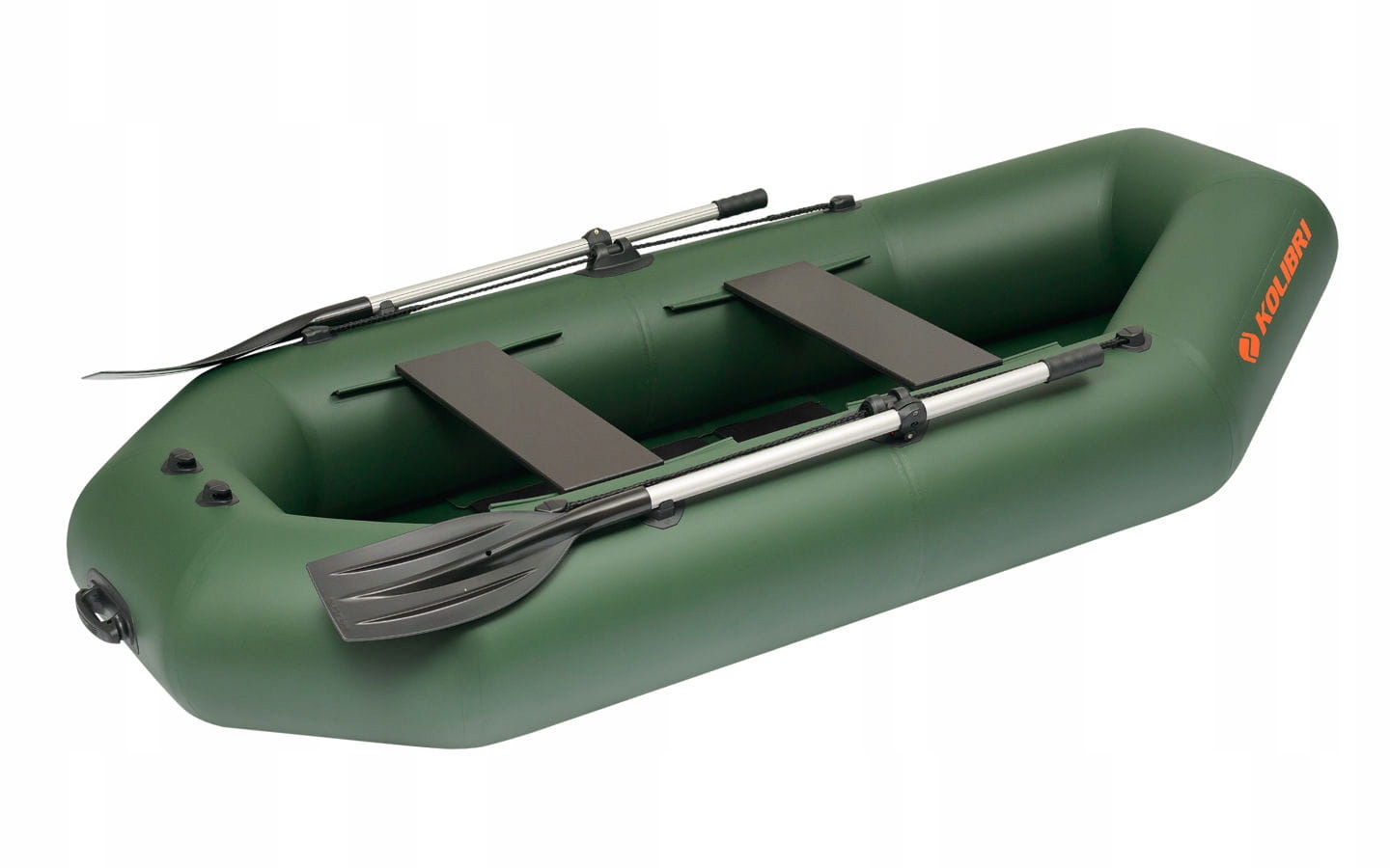 Ponton wędkarski turystyczny Kolibri K-260 podstawowy zielony