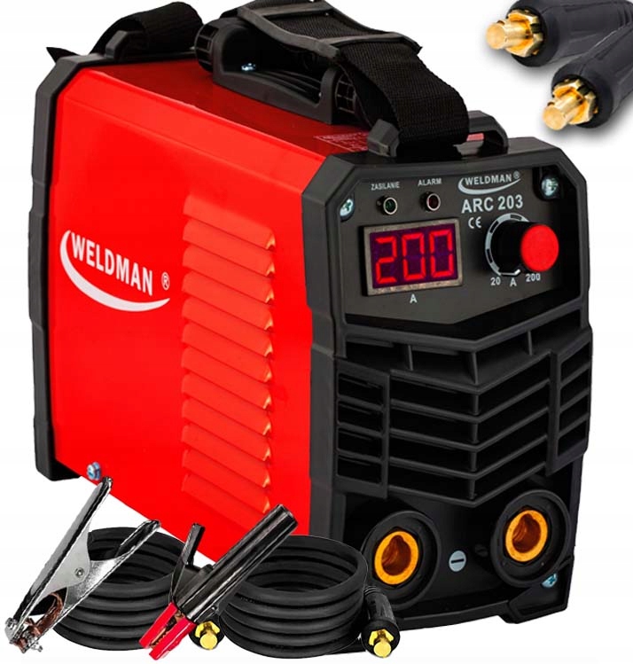 Spawarka Elektrodowa Weldman Arc 203 Igbt 230V