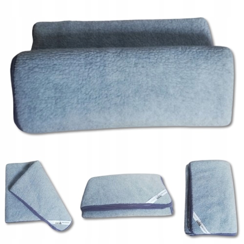 Vlnená deka 100 % Vlna Merynos Teplá deka na zimu 220/200 Šedá