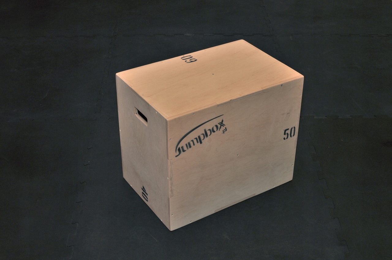 SKRZYNIA PLYOMETRYCZNA CROSSFIT BOX JUMP 60X50X40