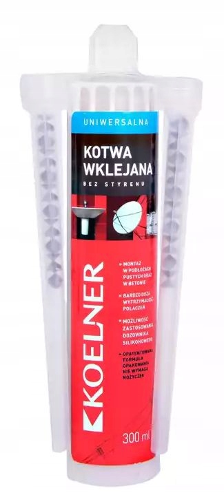 

Kotwa chemiczna Poliestrowa KEM-PSF300 Koelner