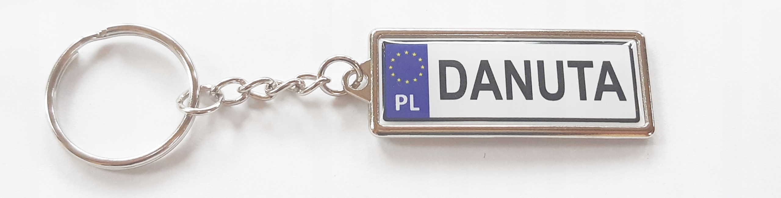 

Brelok do kluczy, imienny Danuta