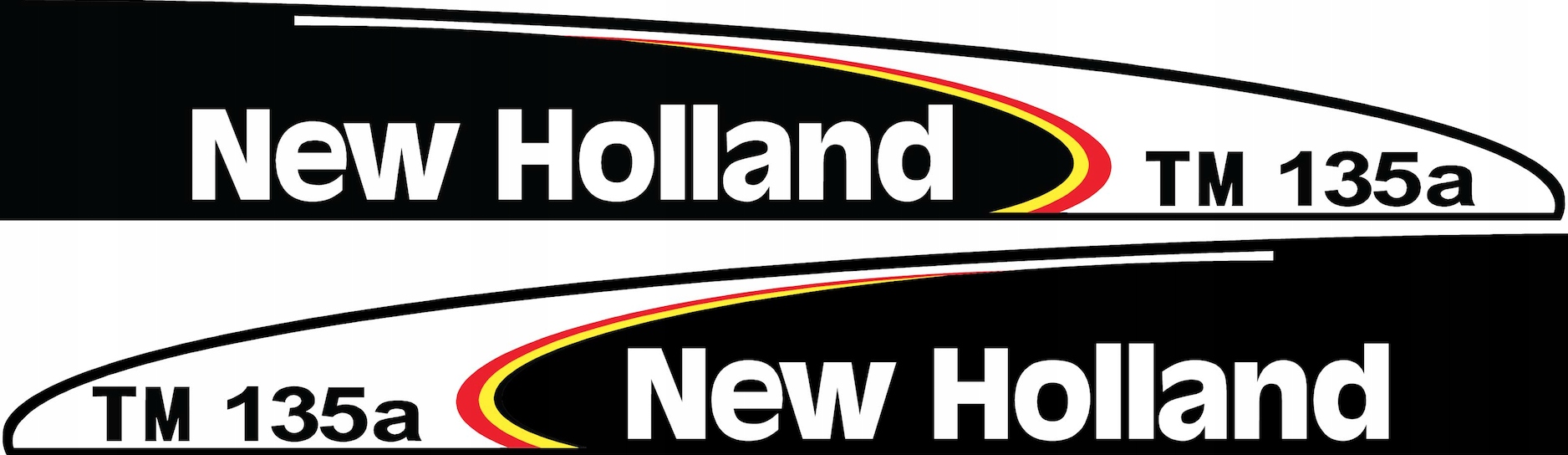 nálepka, logo na masku New Holland TM135A