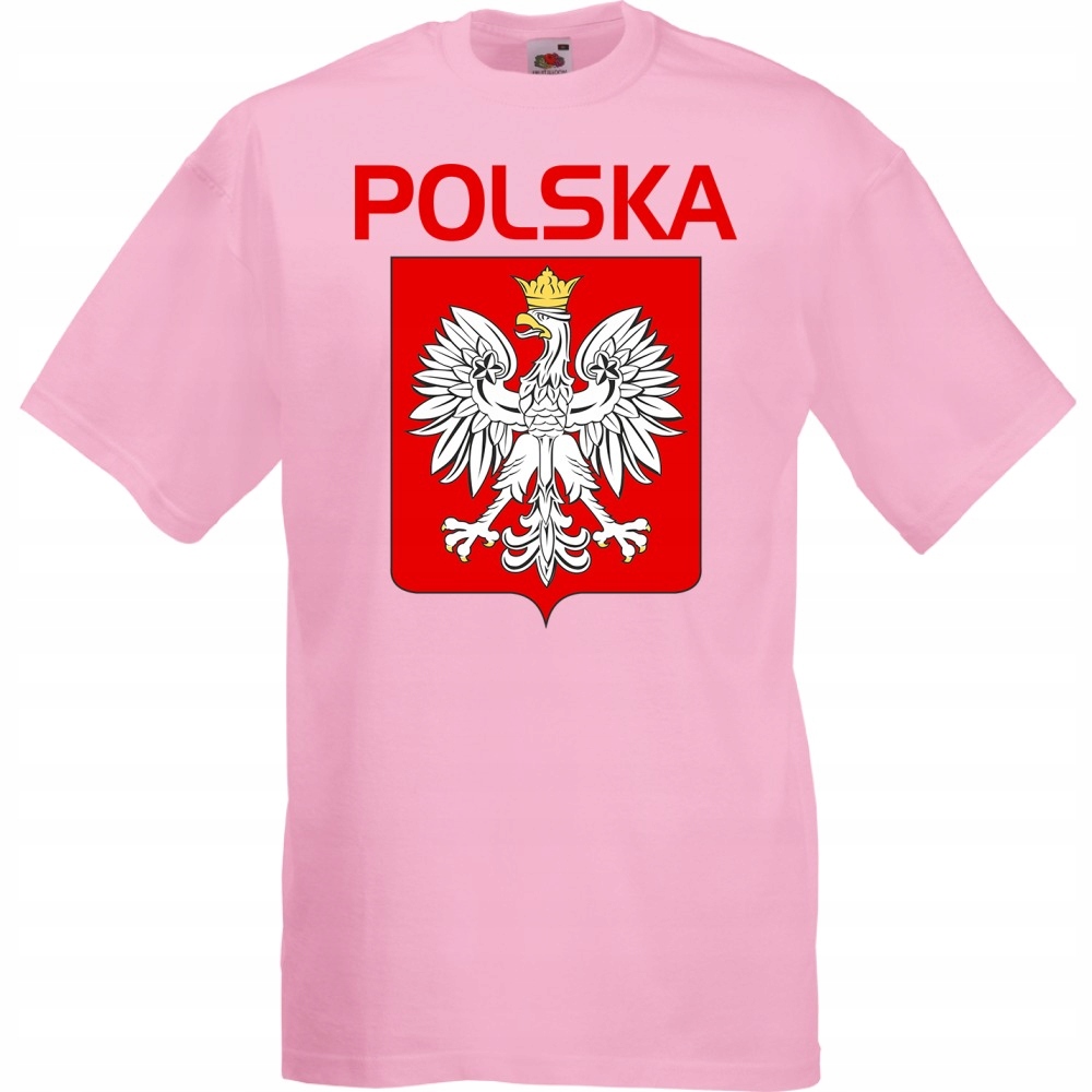 

Koszulka kibica Polska reprezentacja M różowa