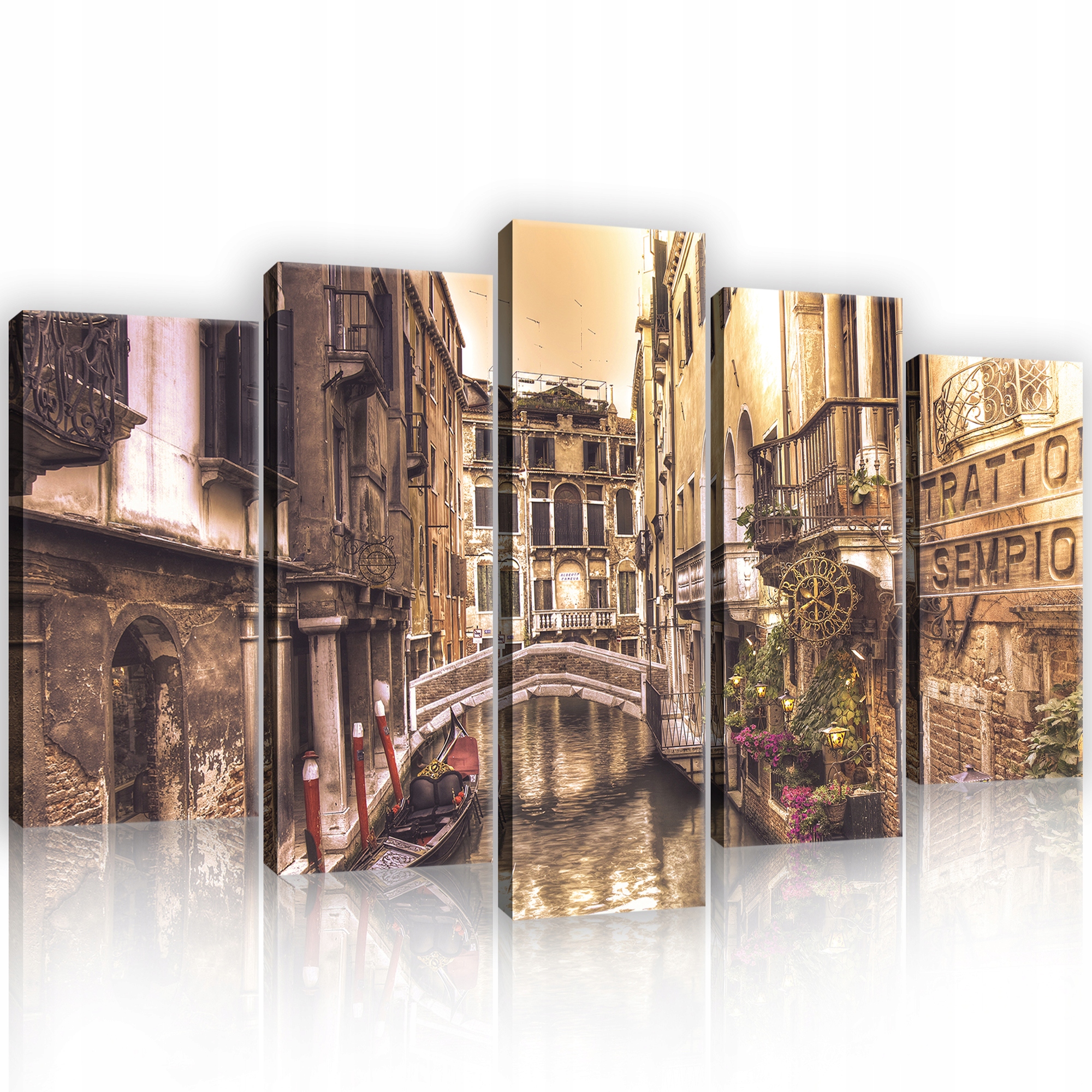 

Obraz Na Płótnie Set Wenecja Rzeka Salon 100x60
