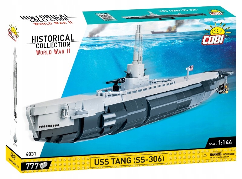 Cobi 4831 Okręt podwodny Uss Tang SS-306