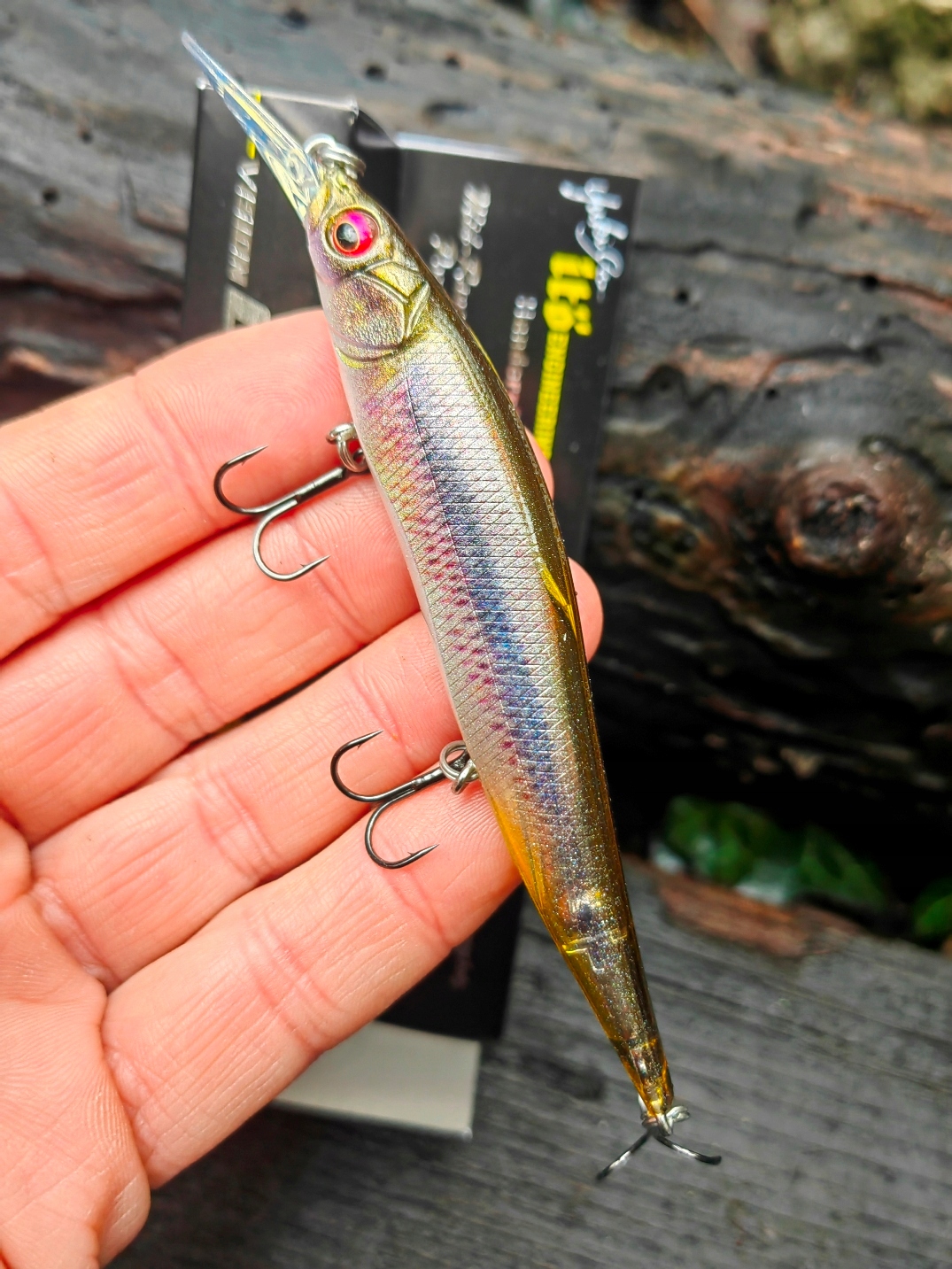 Wobler Megabass Vision Oneten JR+1 10 cm 10,5 g Fa Ghost Kawamutsu #018