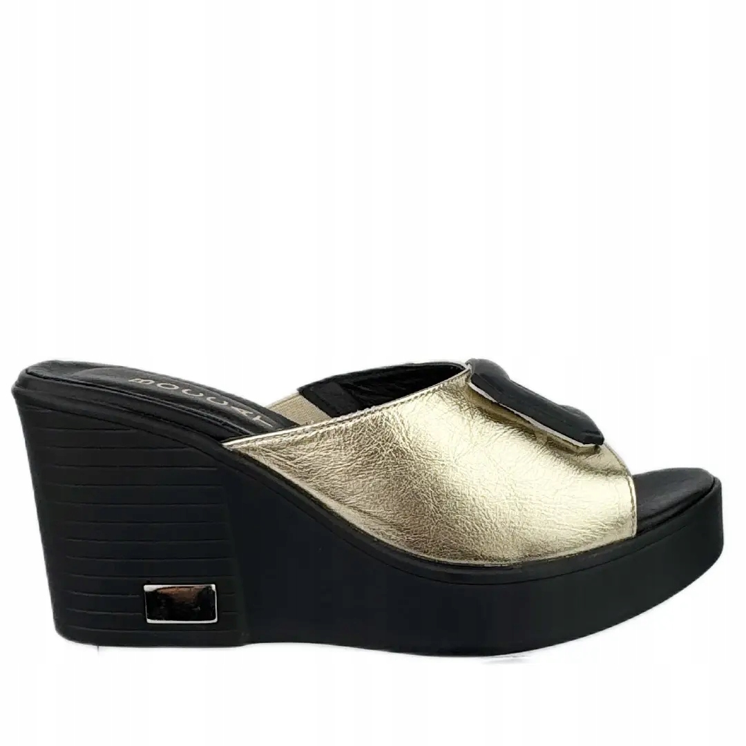Nazouváky Boccato 014.Y4123 01-31 černo-zlaté velikost 38, Zlatá