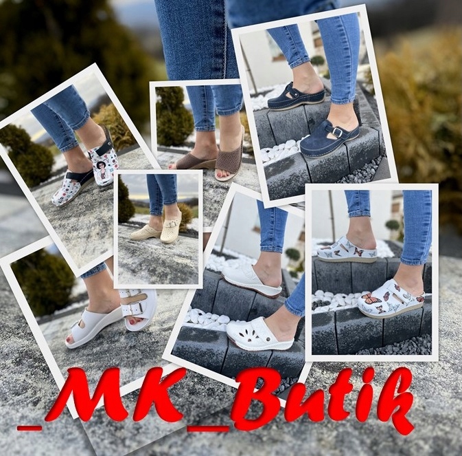 Klapki na Rzepy Sandały Męskie Lekkie Skóra r. 44 Kolor brązowy