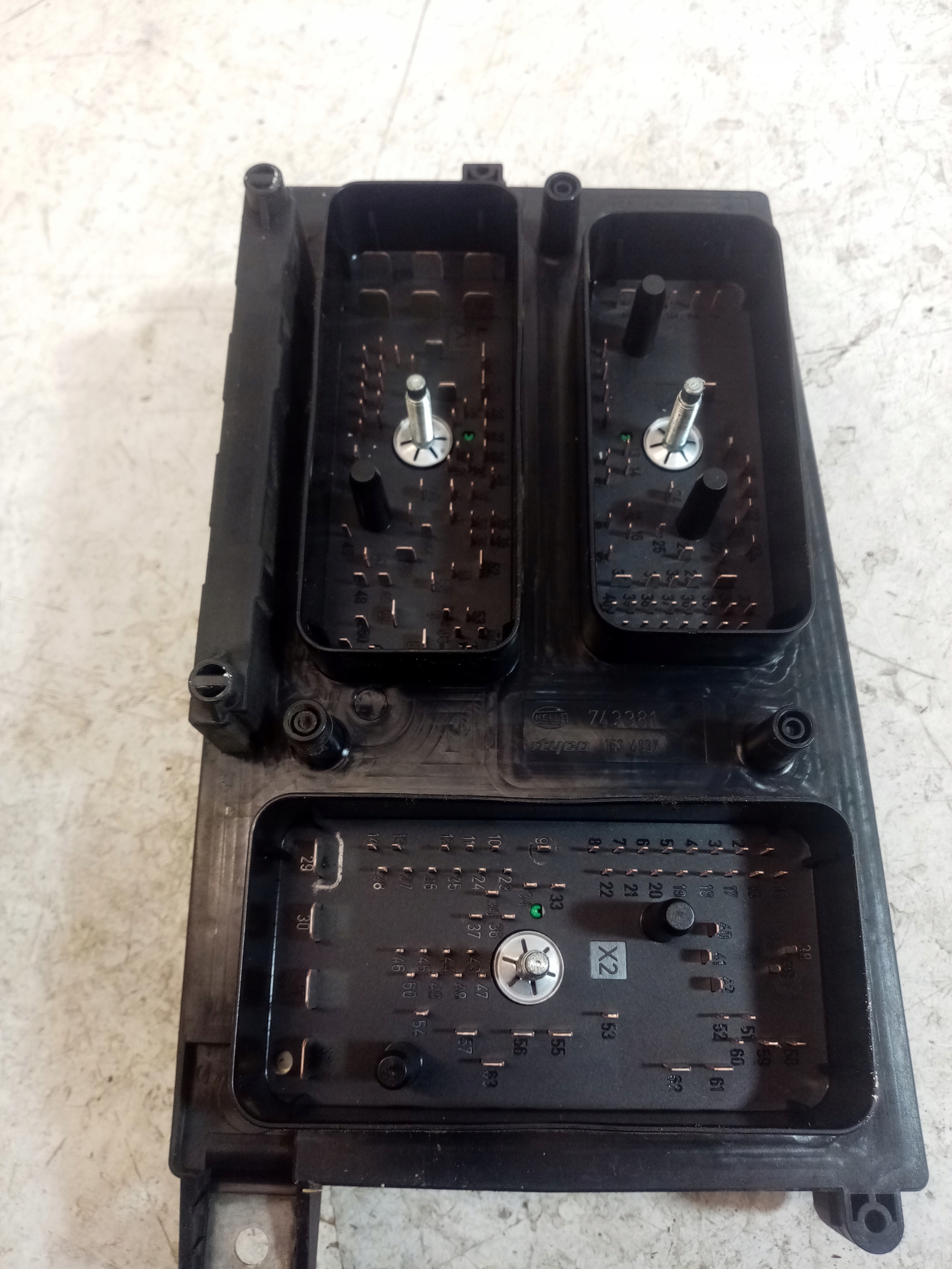 Kasten der Sicherungen OPEL ASTRA H 5DK00866832