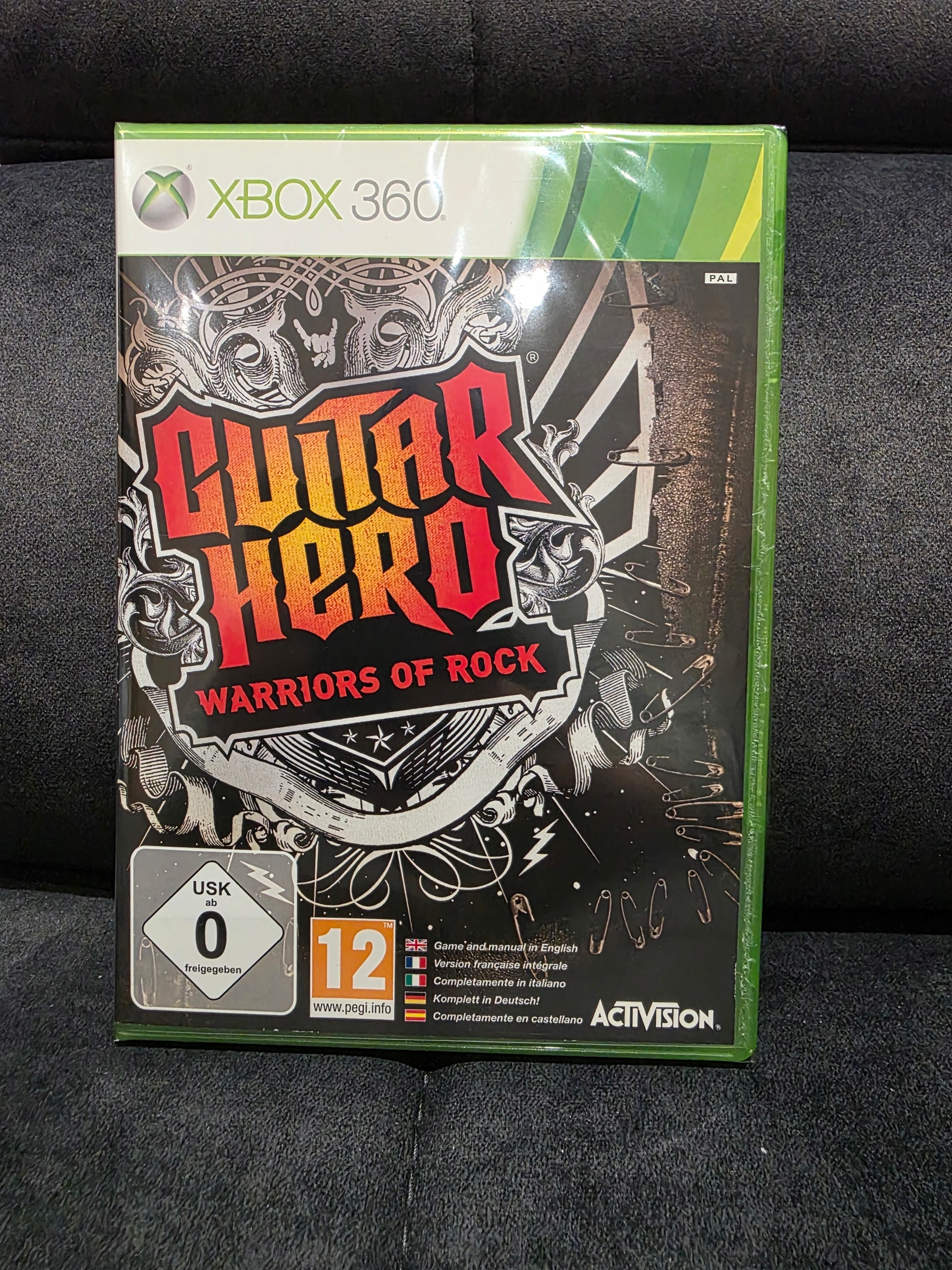 Guitar Hero: Warriors of Rock Xbox 360 pudełkowa