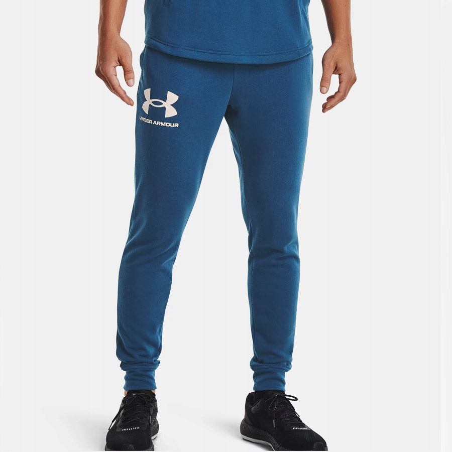 XXL Nt XXL Kalhoty Ua Rival Terry Jogger 1361642 459 tmavě modrá XXL