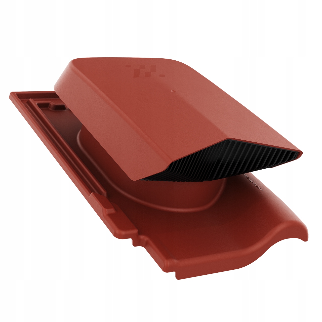 Ventilační střešní ventilátor Bogen Innovo 12 Rubín Červený