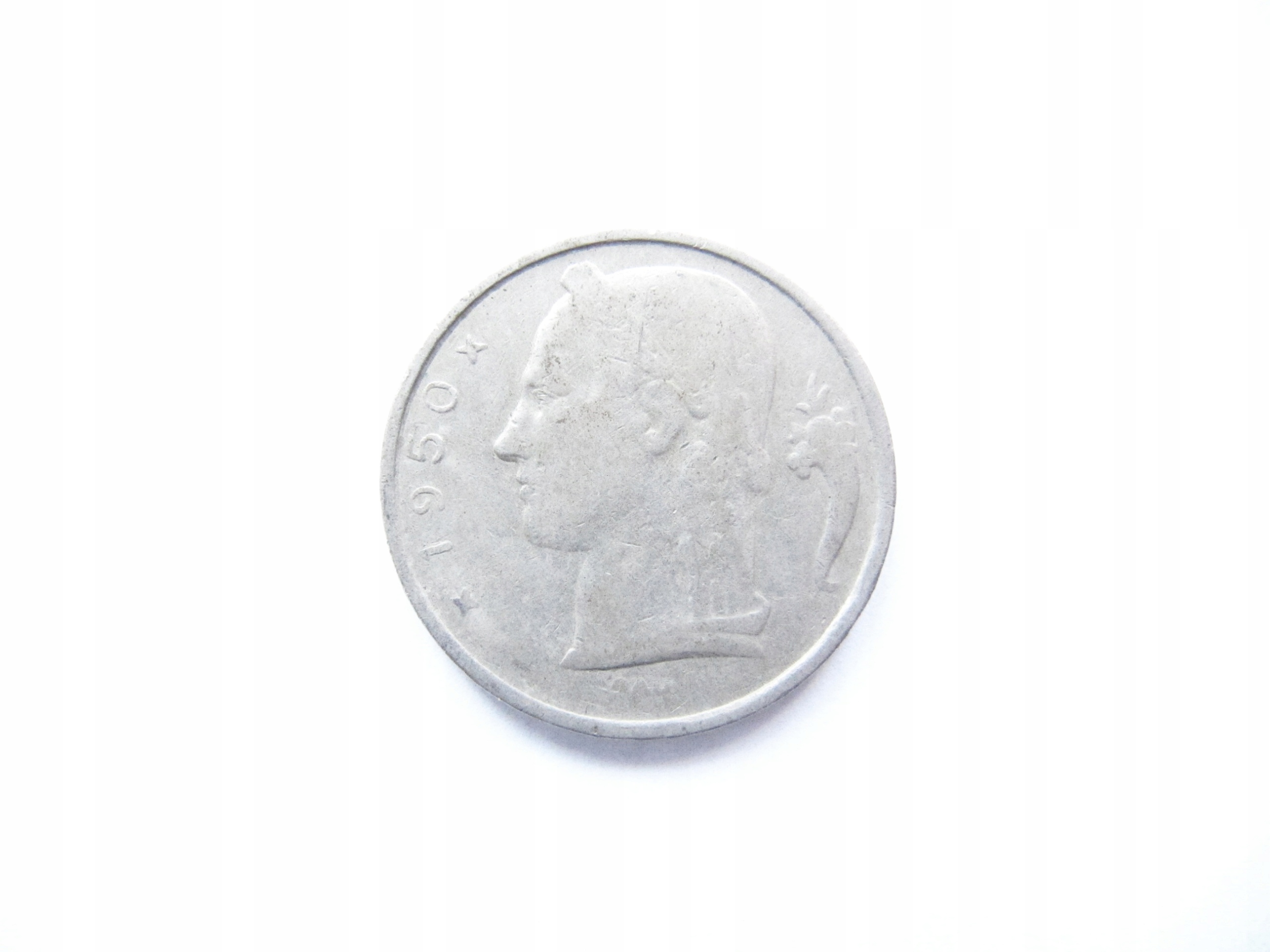 Belgia - 1 Frank 1950 rok, tm26