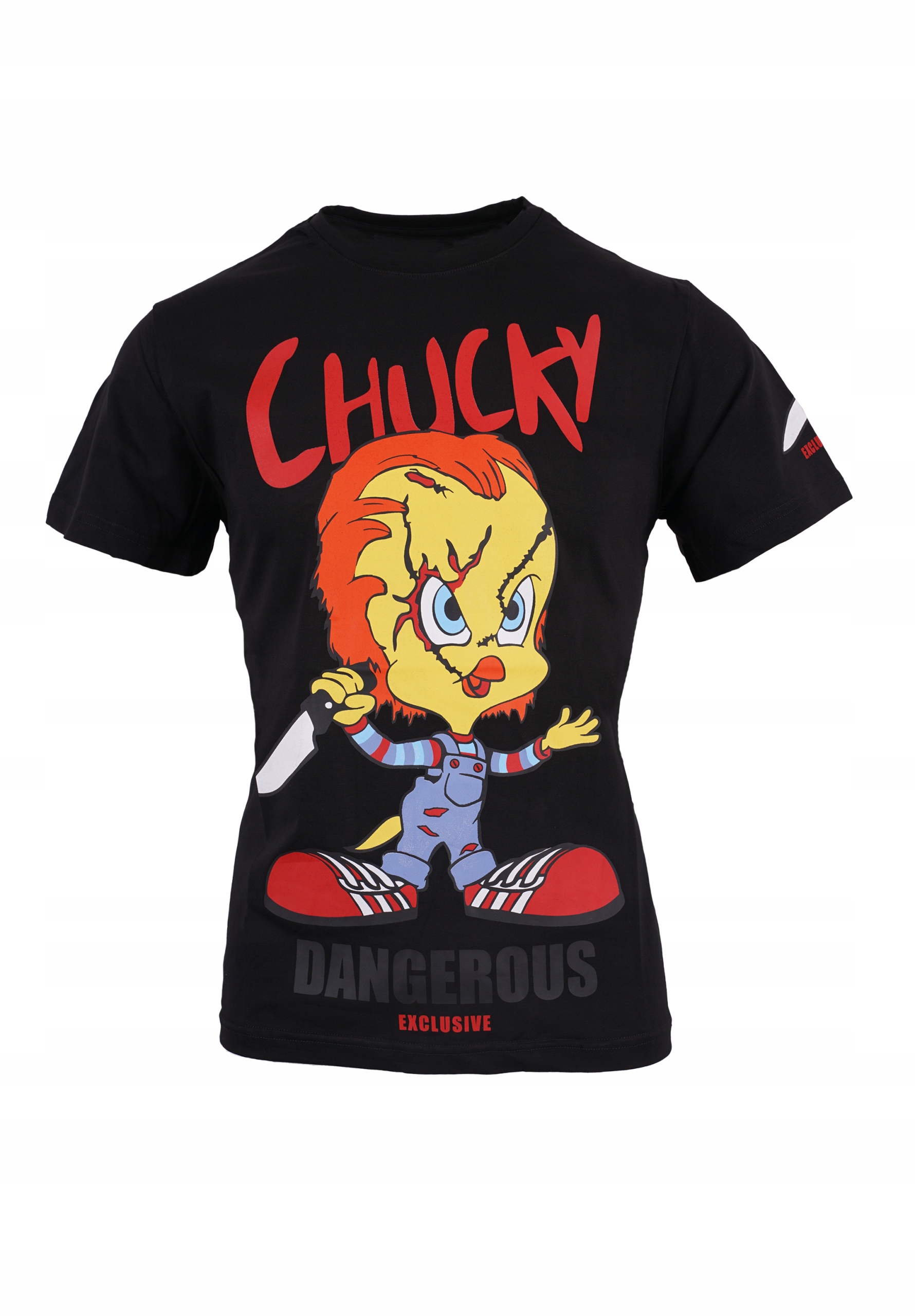 

T-shirt Czarny Męski Koszulka Chucky Tweety XL