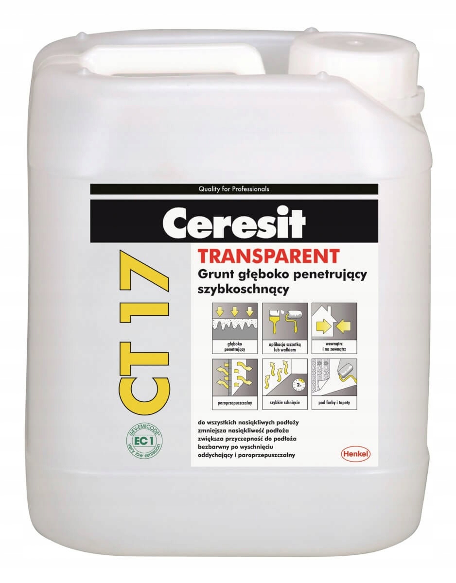 

Grunt Głęboko Penetrujący Ct 17 2 l Ceresit