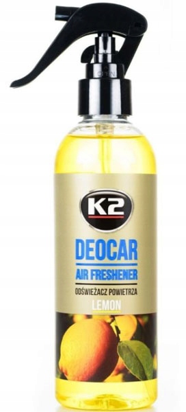 

K2 Deocar Lemon Odświeżacz powietrza cytryna 250ml