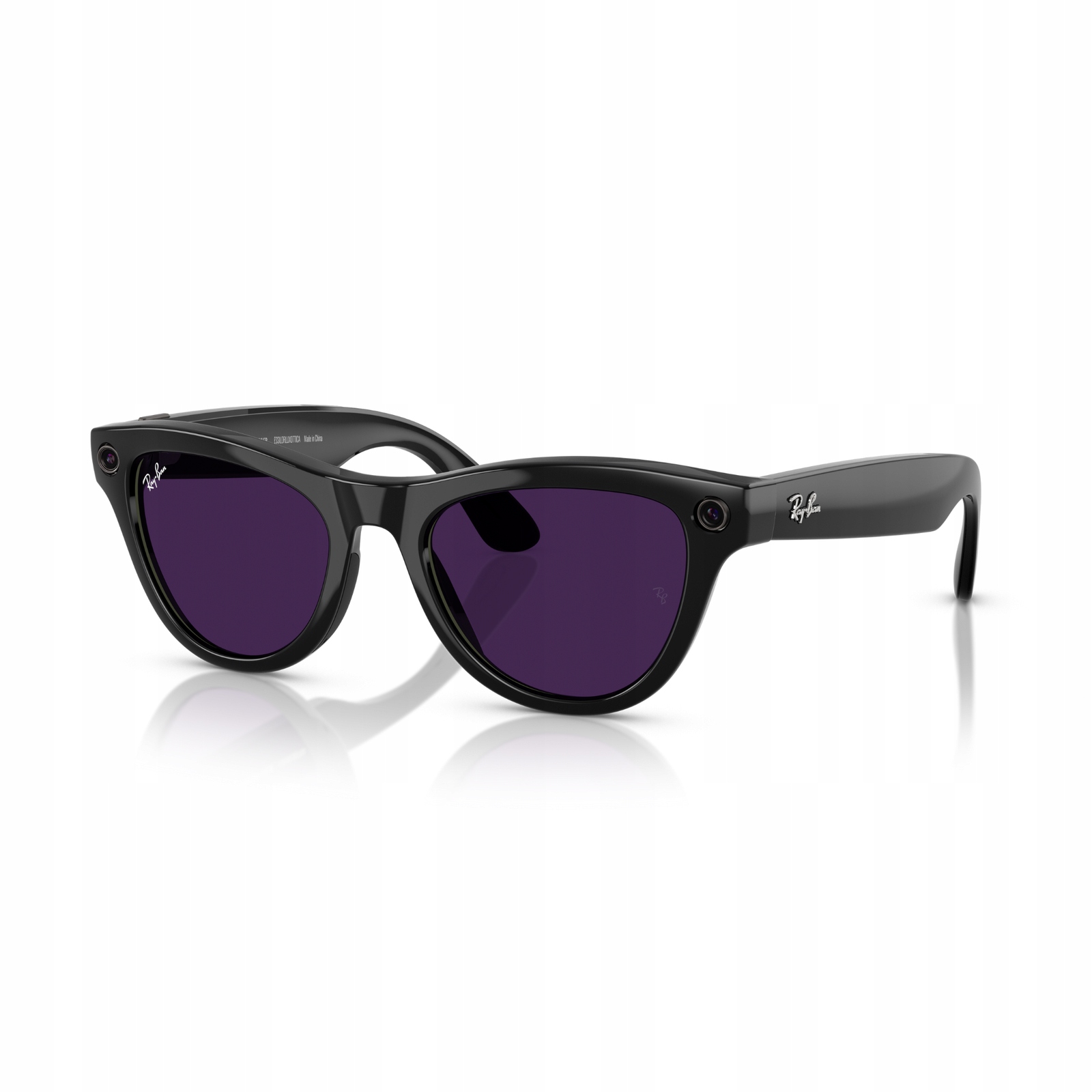 Inteligentné okuliare Meta Ray-Ban Skyler Transitions Amethyst Shiny čierne